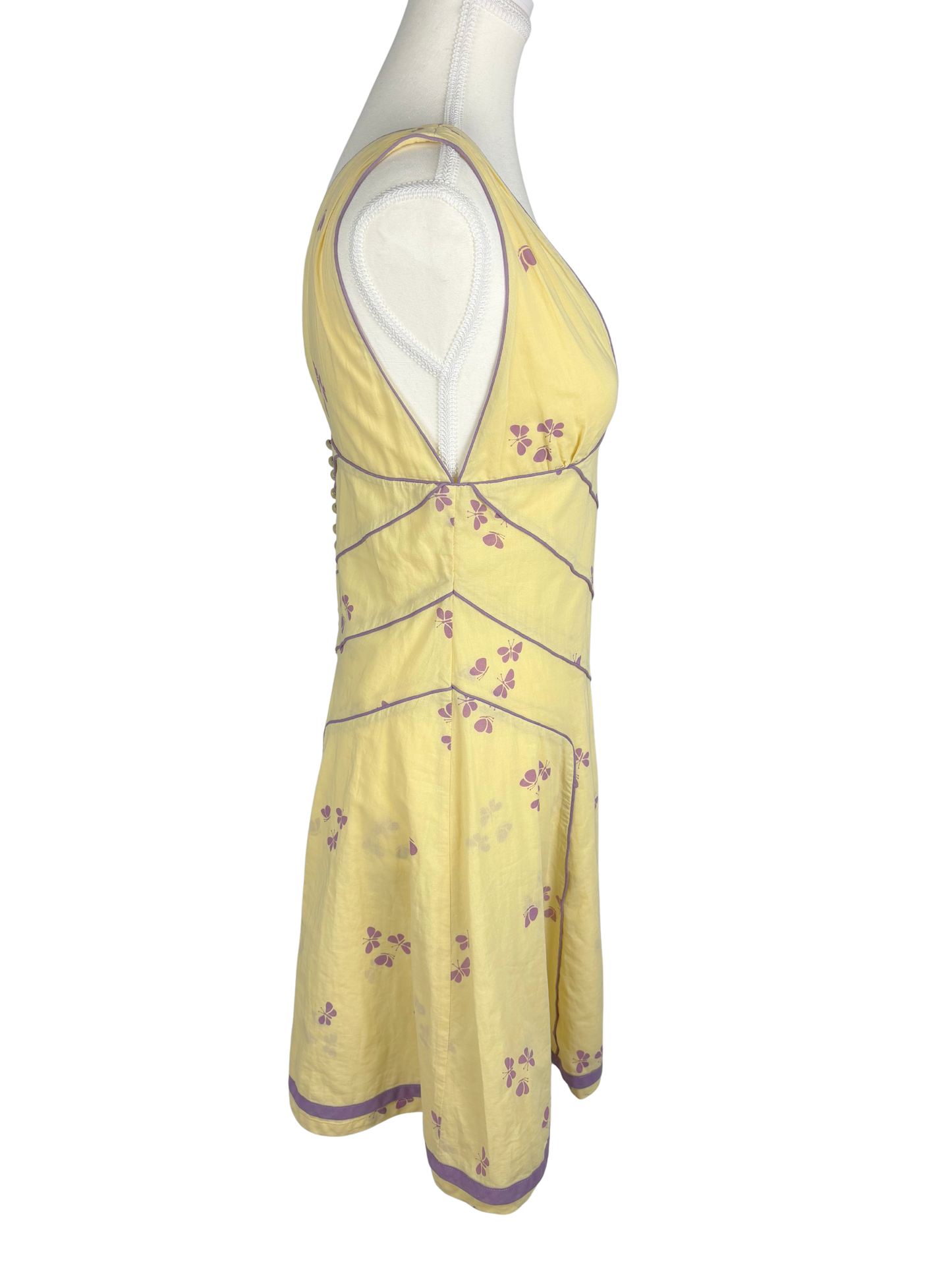 Marc Jacobs Butter Yellow Butterfly dress