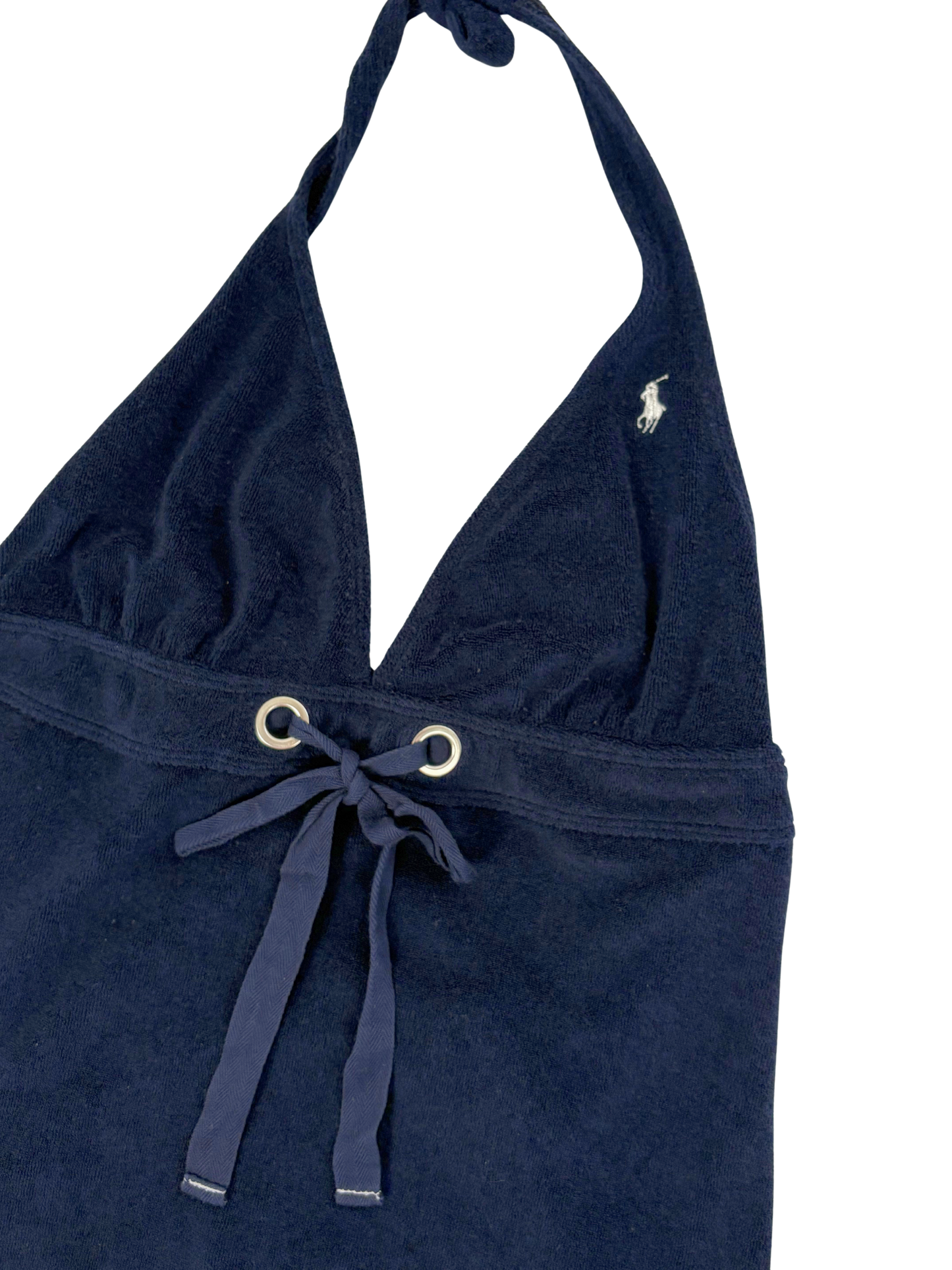 Ralph Lauren Dark Blue Terry Towelling Dress