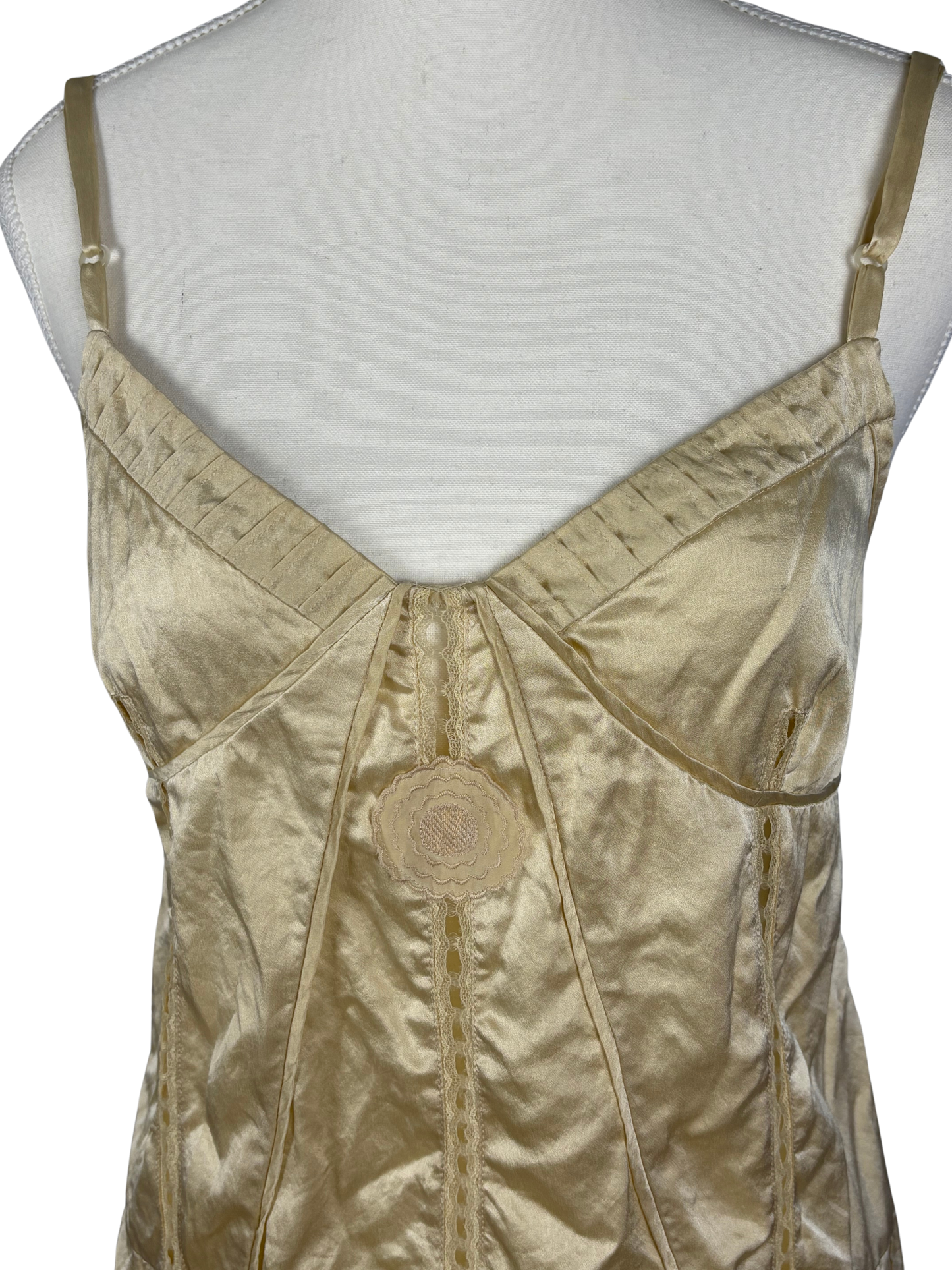 Marc Jacobs Champagne Silk Cami Top