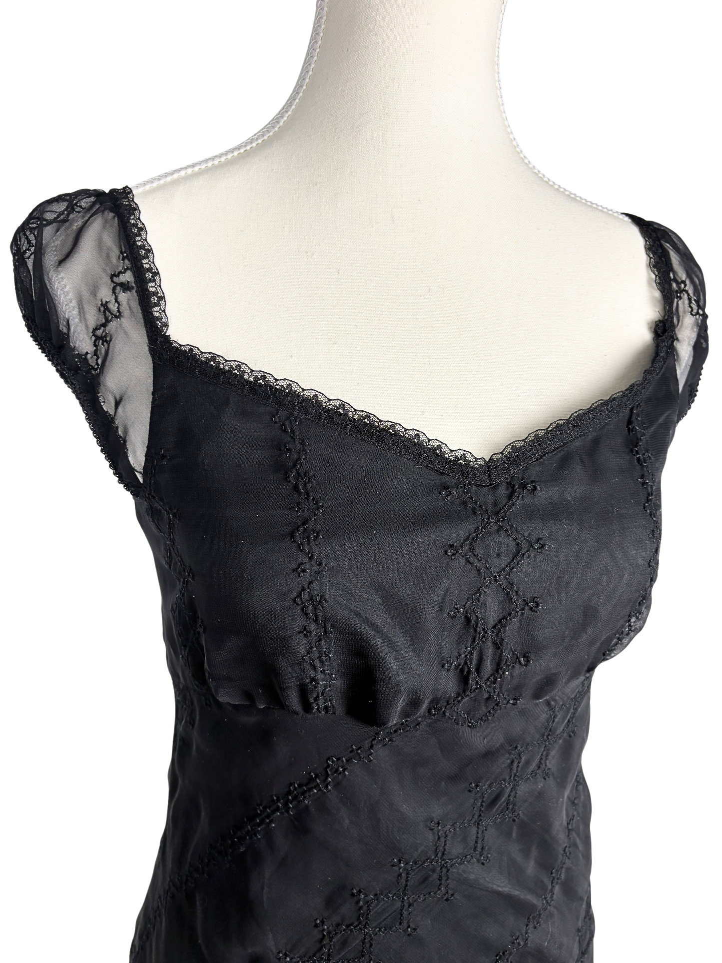 Rebecca Taylor Black Lace Dress