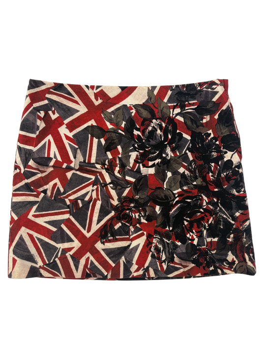 Paul Smith Union Jack Flag Mini Skirt