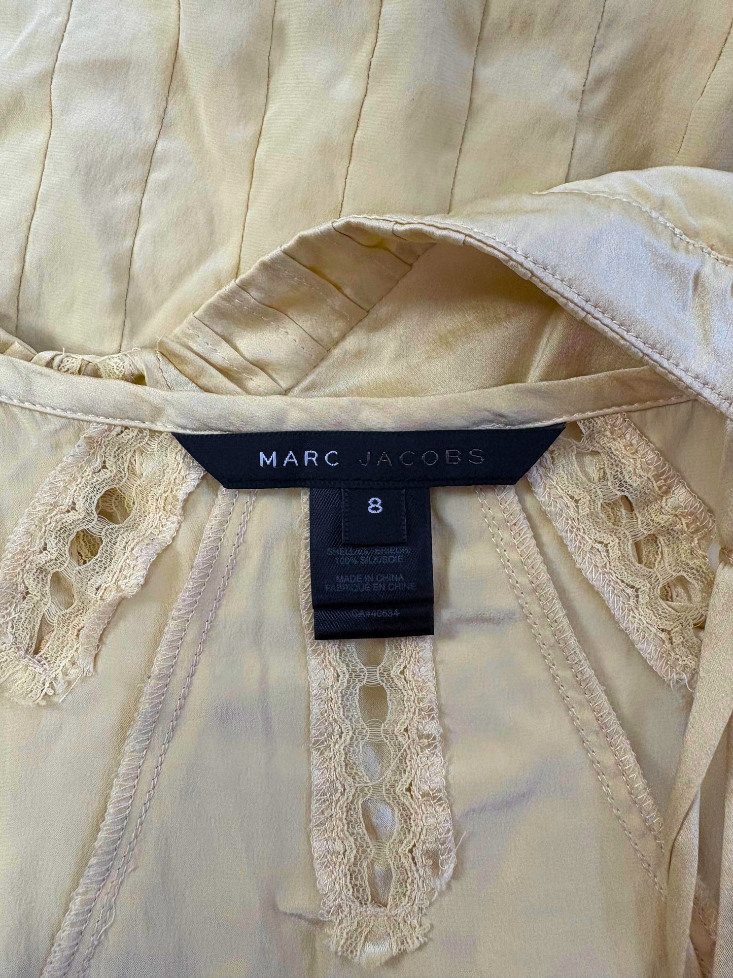 Marc Jacobs Champagne Silk Cami Top