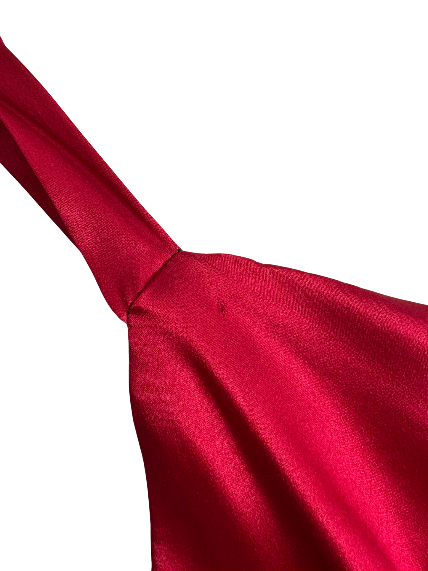 BCBGMAXAZRIA Red Silk Dress