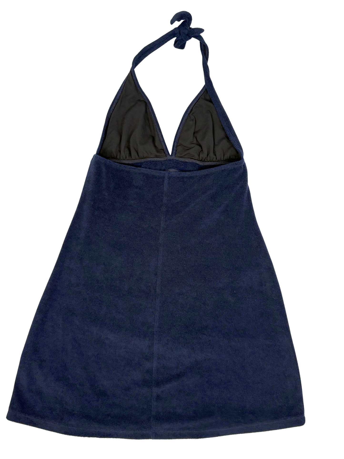 Ralph Lauren Dark Blue Terry Towelling Dress