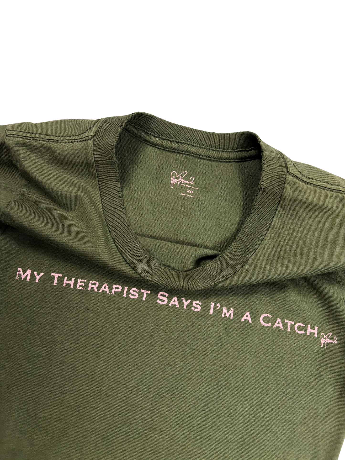 Sex Brand by Krista Allen "My Therapist Says I'm a Catch" Tee