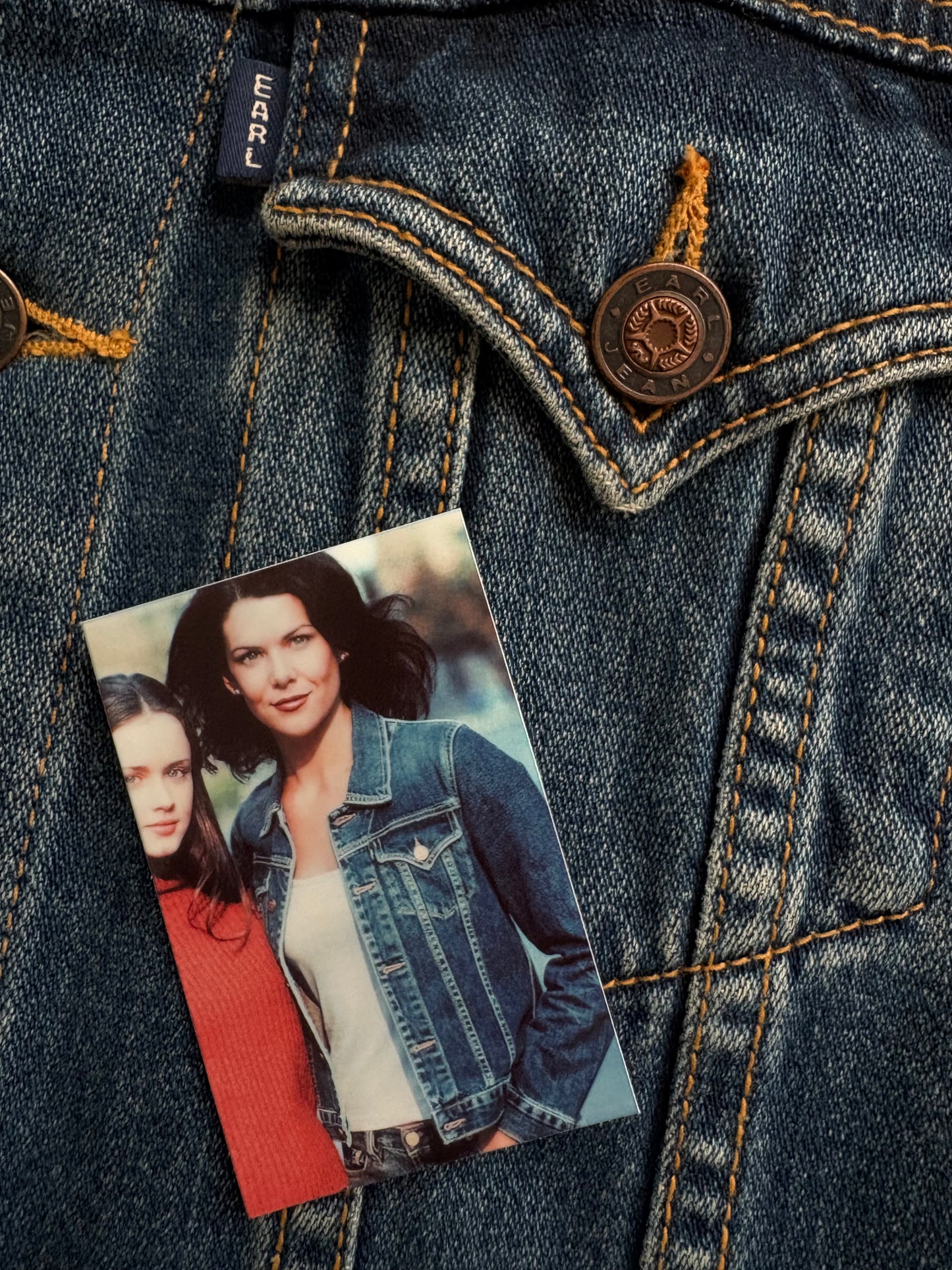 Earl Jean Blue Denim Jacket