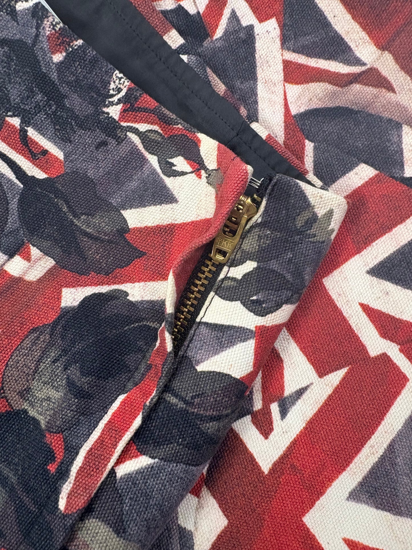 Paul Smith Union Jack Flag Mini Skirt