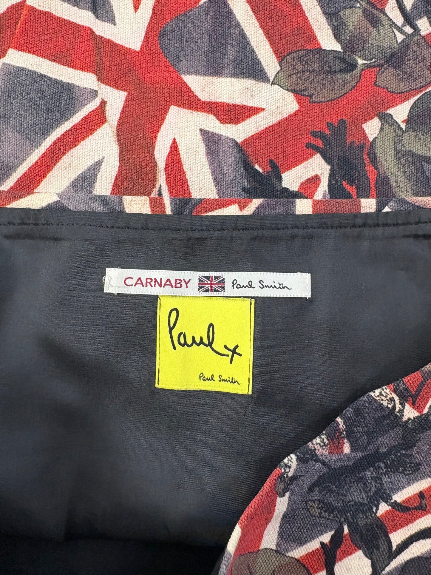 Paul Smith Union Jack Flag Mini Skirt