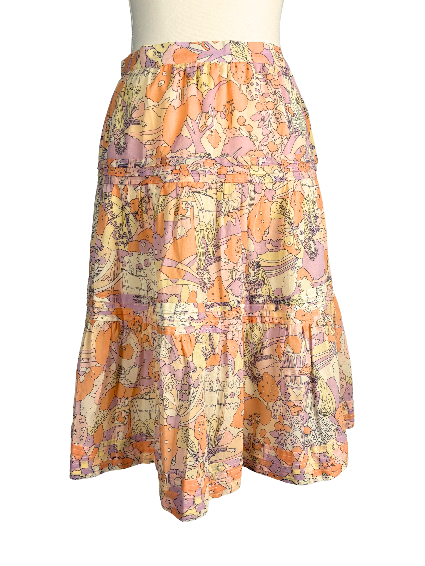 Marc Jacobs Midi Princess Skirt