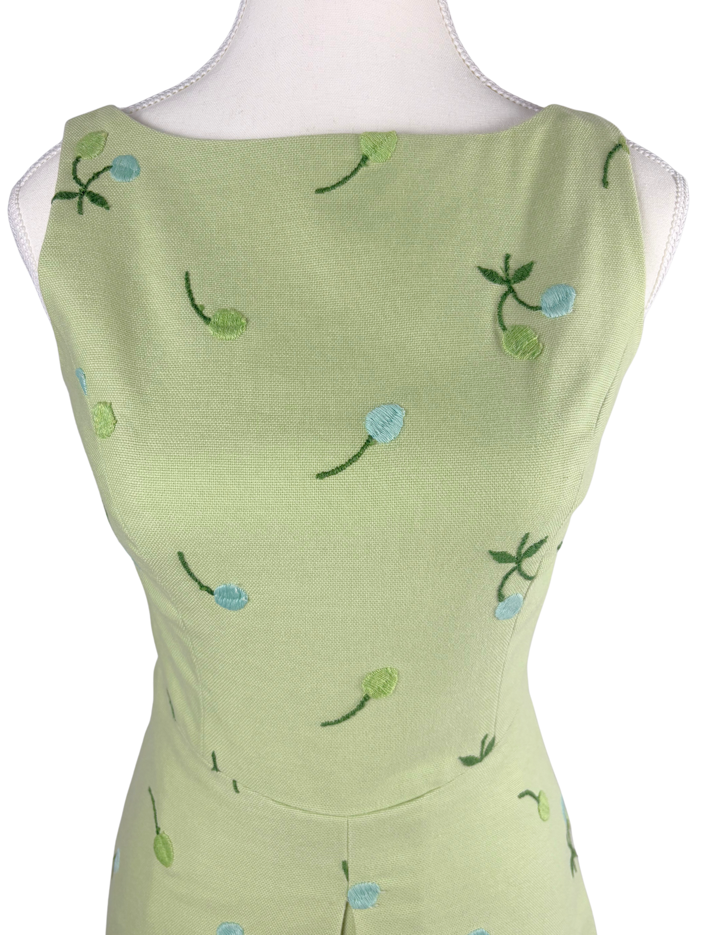 TOCCA Green Leaf Dress