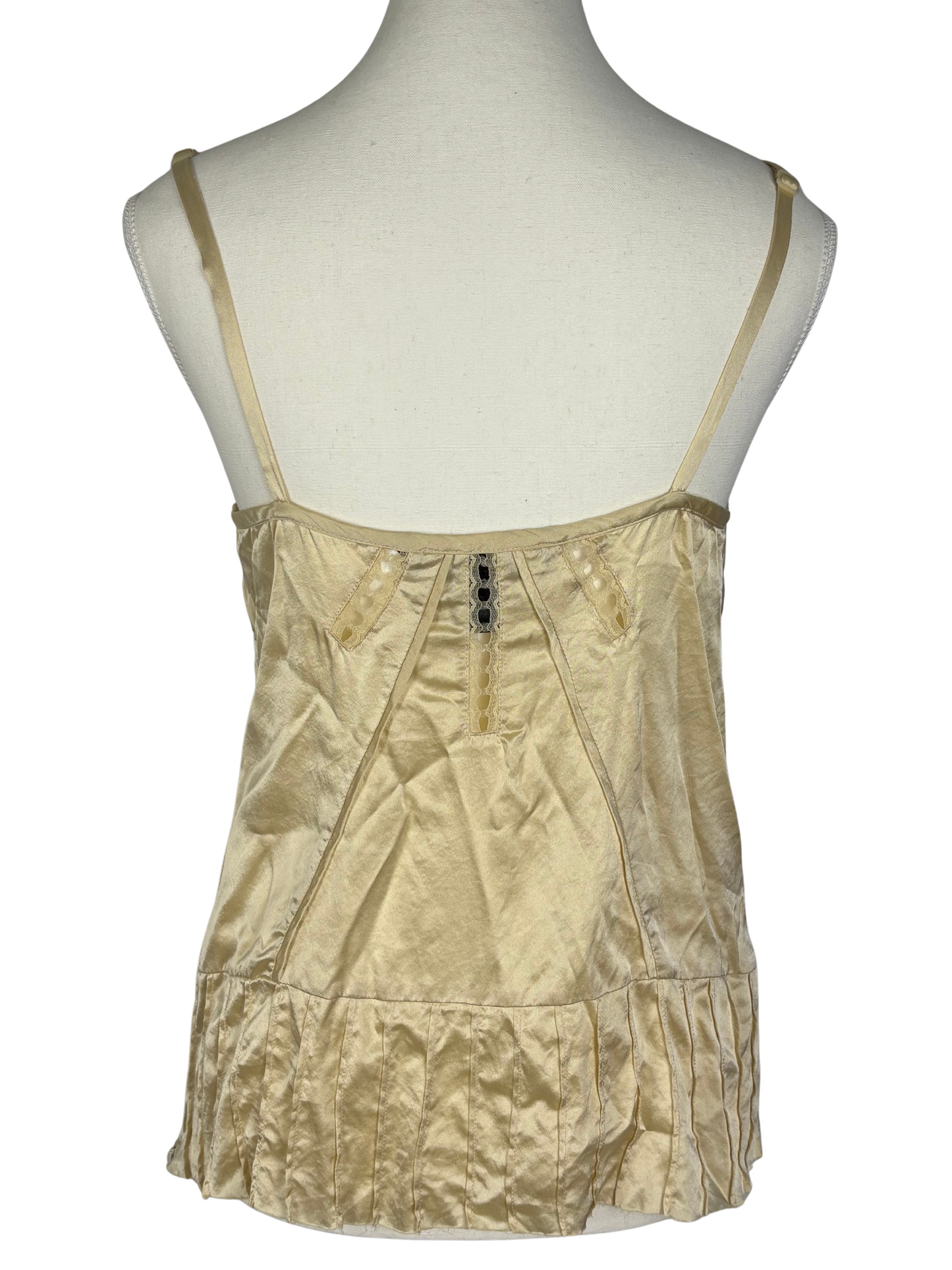Marc Jacobs Champagne Silk Cami Top