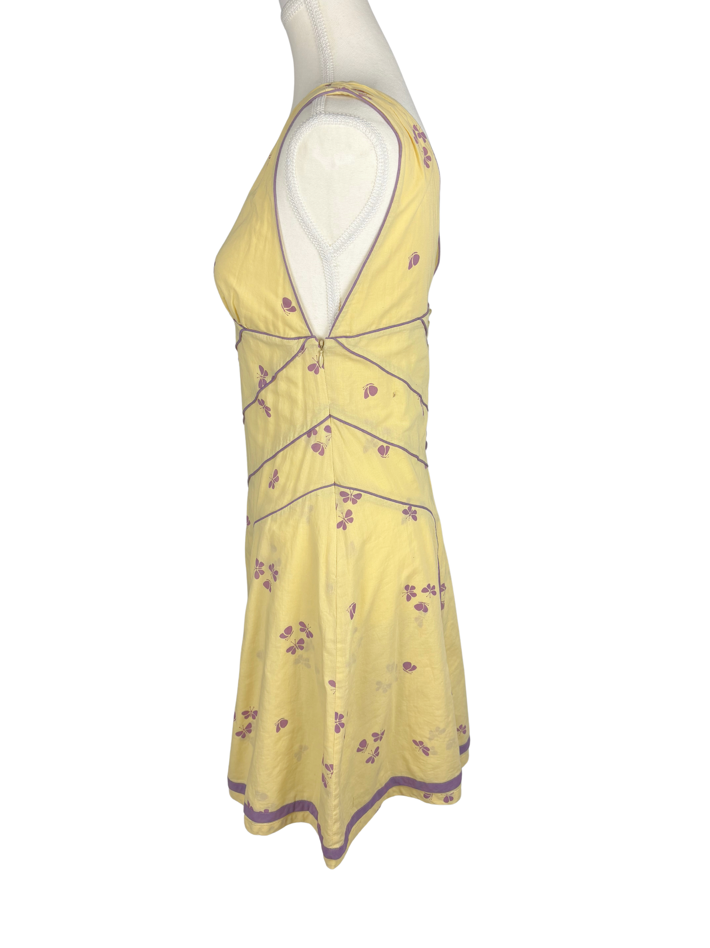 Marc Jacobs Butter Yellow Butterfly dress