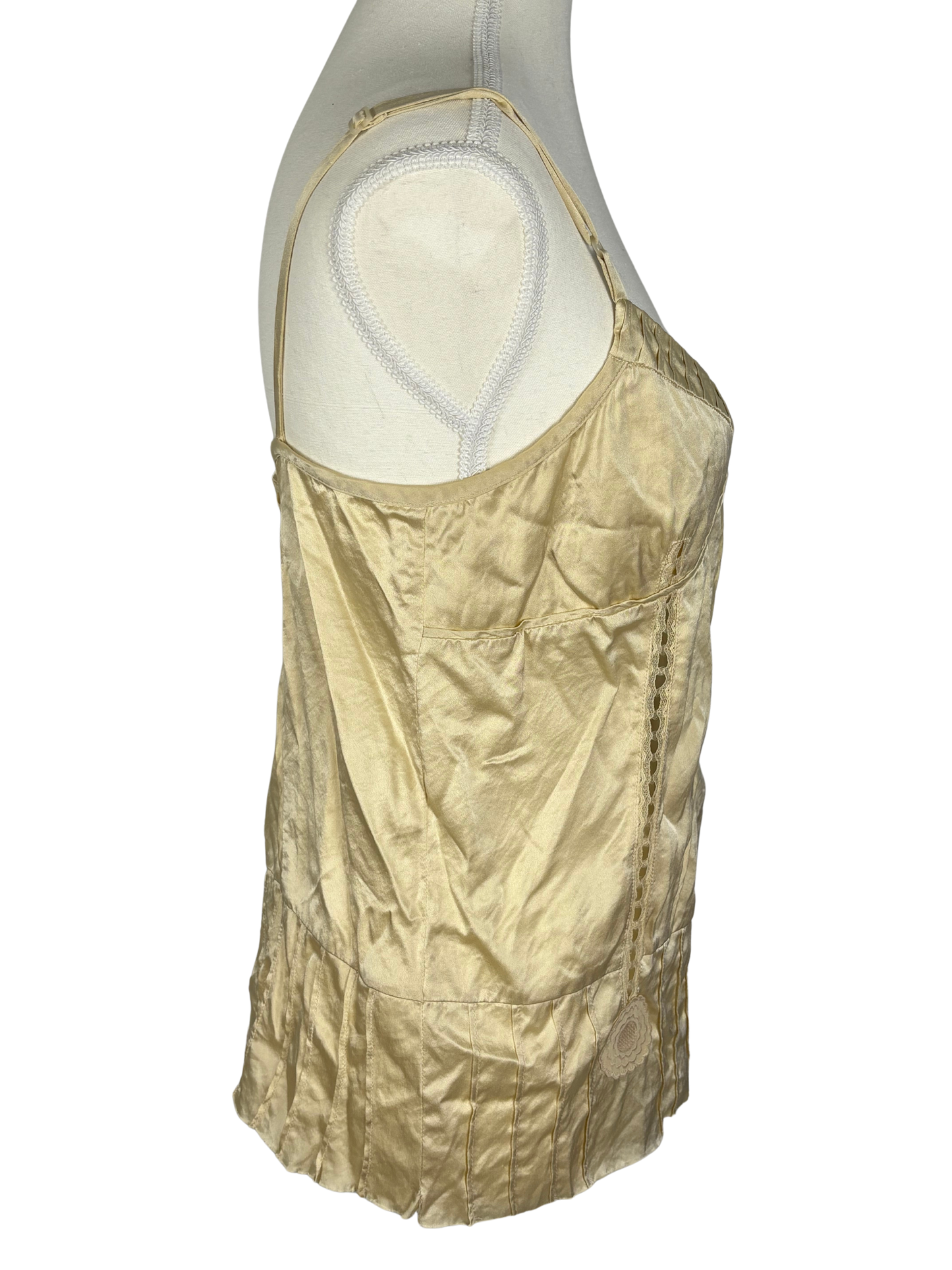 Marc Jacobs Champagne Silk Cami Top